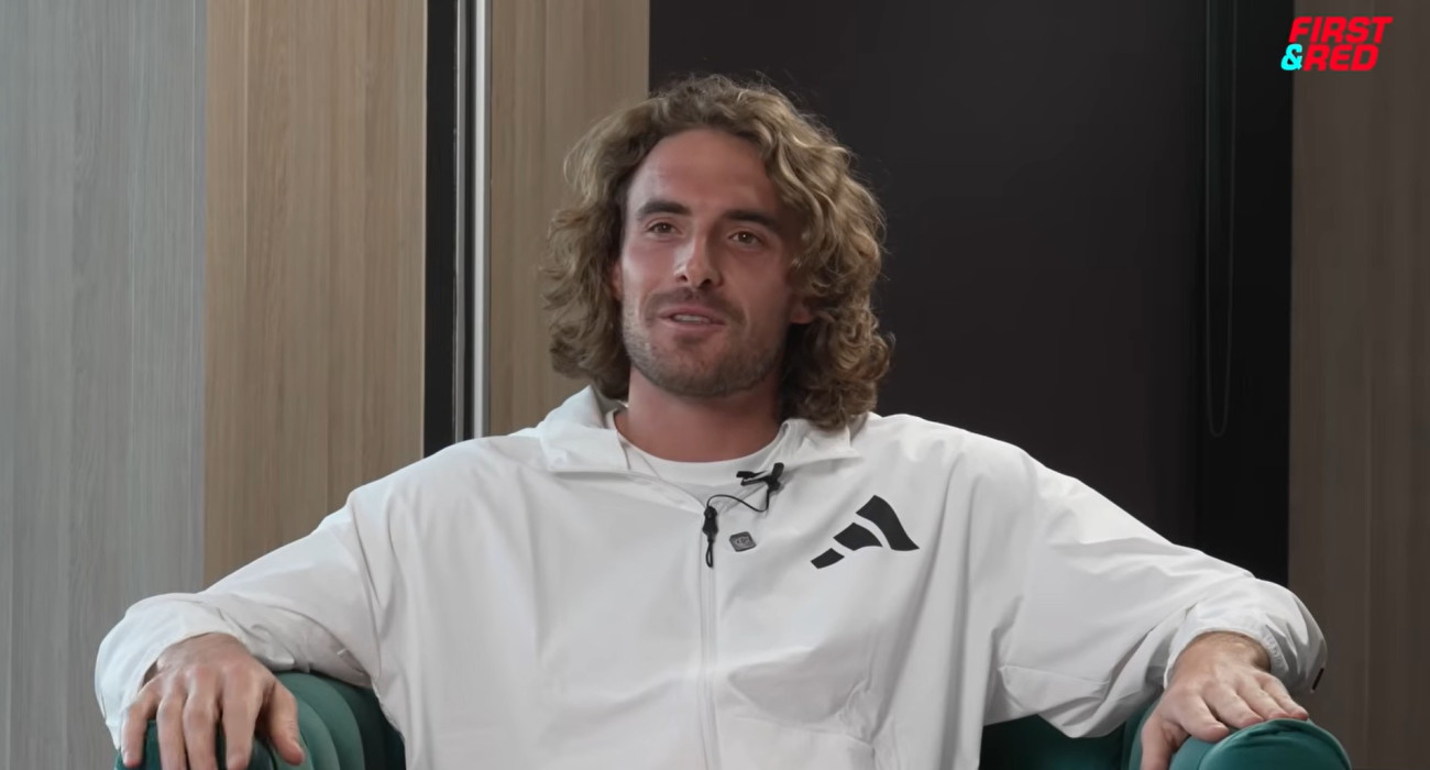 Ο Στέφανος Τσιτσιπάς / Screenshot