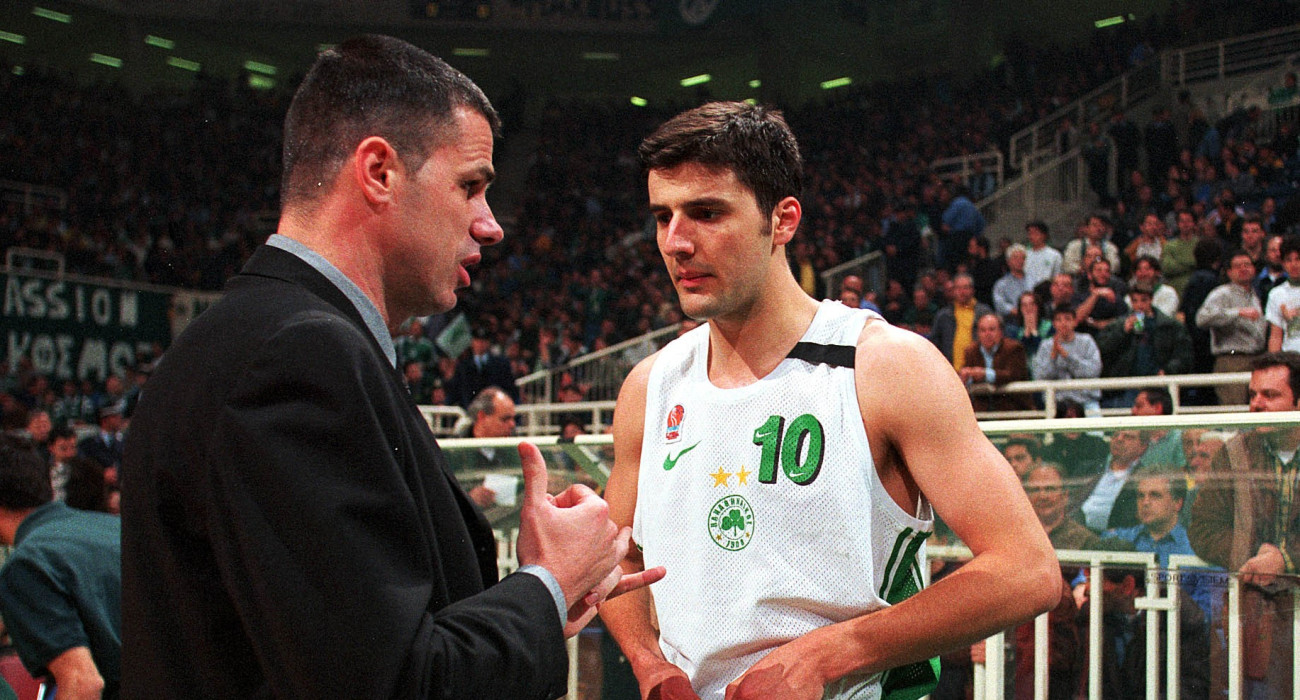 Ο Λευτέρης Σούμποτιτς με τον Ντέγιαν Μποτιρόγκα / πηγή: eurokinissi