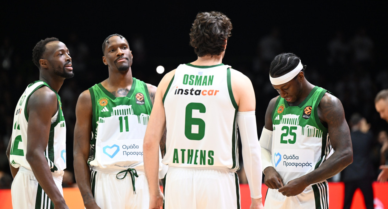 Η απίθανη τριάδα του Παναθηναϊκού στο Σαράγεβο, Τζέντι Οσμάν, Νάιτζελ Χέιζ-Ντέιβις και Κέντρικ Ναν / Πηγή: V.Stolis