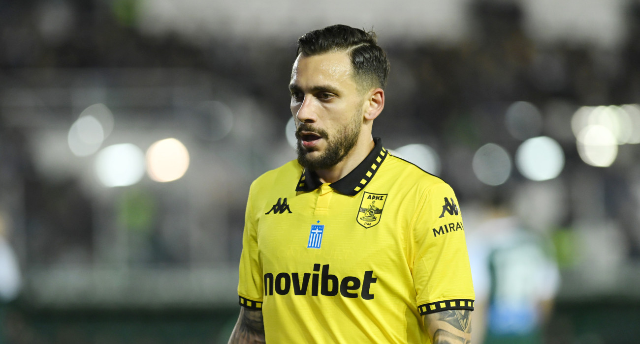 Ο Τάσος Δώνης σε αγώνα του Άρη / Πηγή: Intime