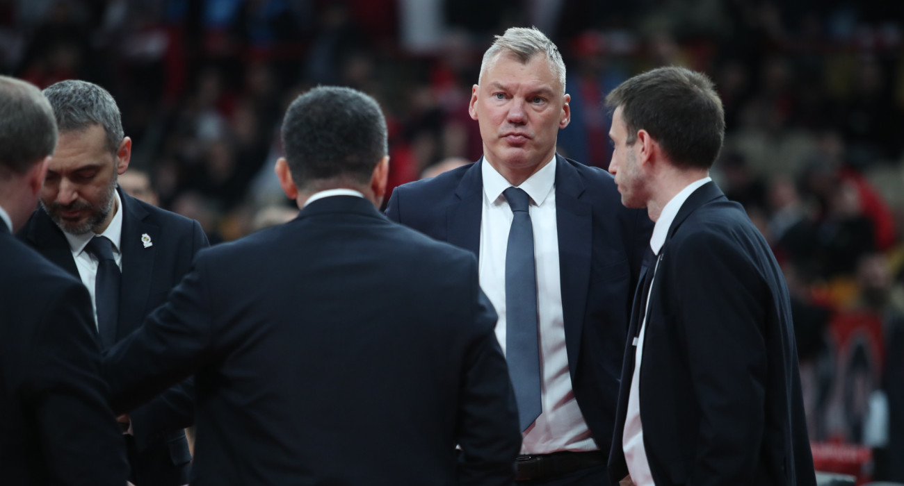 Ο Σαρούνας Γιασικεβίτσιους στο ΣΕΦ / Πηγή: InTime