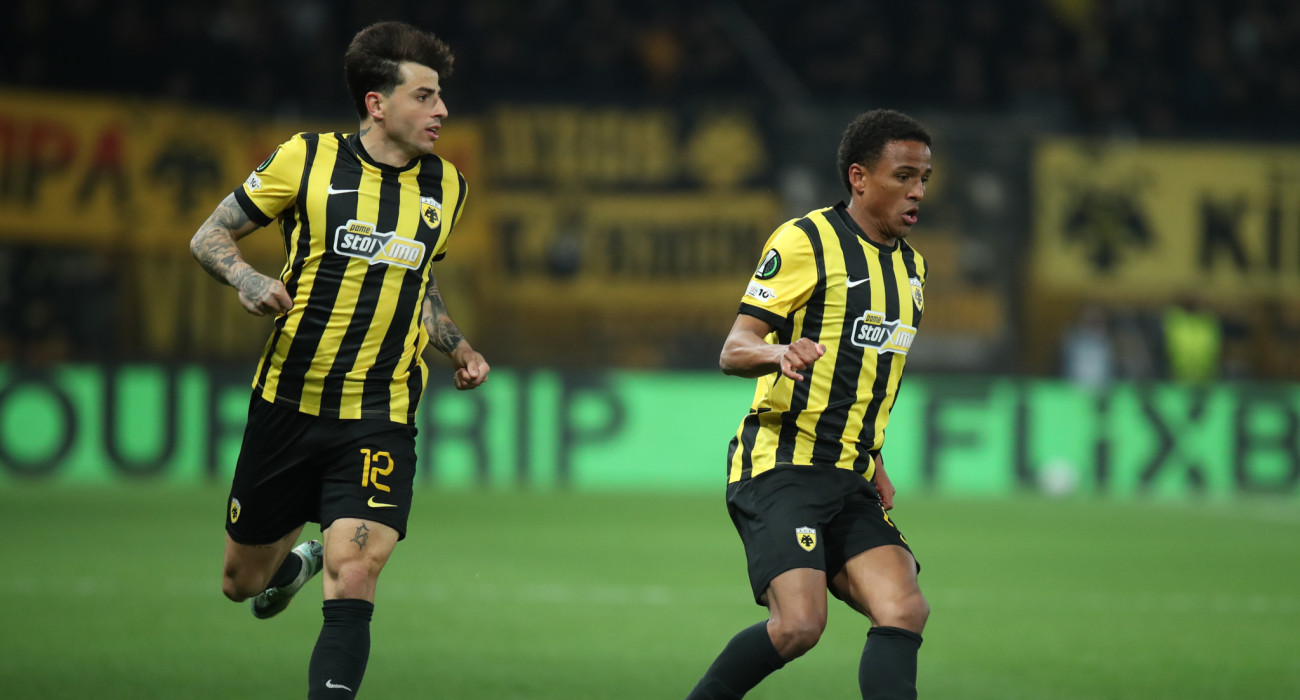 Ρότα και Ελίασον στο ΑΕΚ-Τσέλιε / Πηγή: Intime