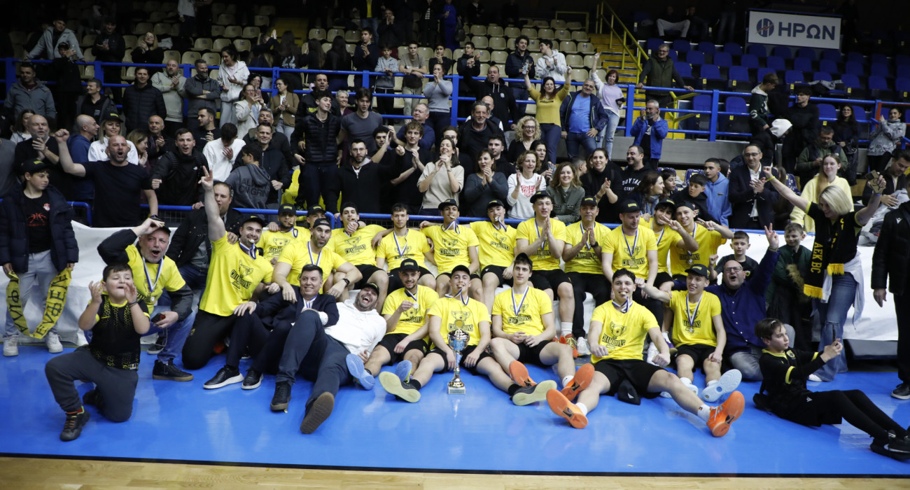 Η ομάδα Εφήβων της ΑΕΚ - Πηγή: Intime