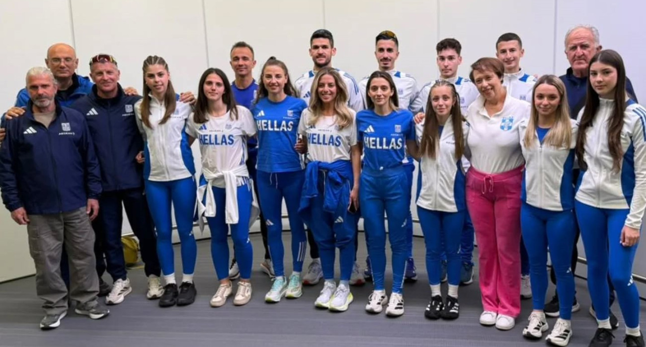 Η Εθνική ομάδα βάδην για το Βαλκανικού Πρωταθλήματος / Πηγή: ΣΕΓΑΣ