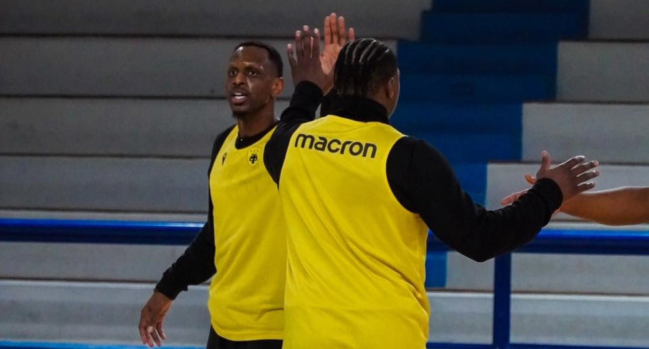 Νάναλι και Μπάρτλεϊ - Πηγή: AEK BC