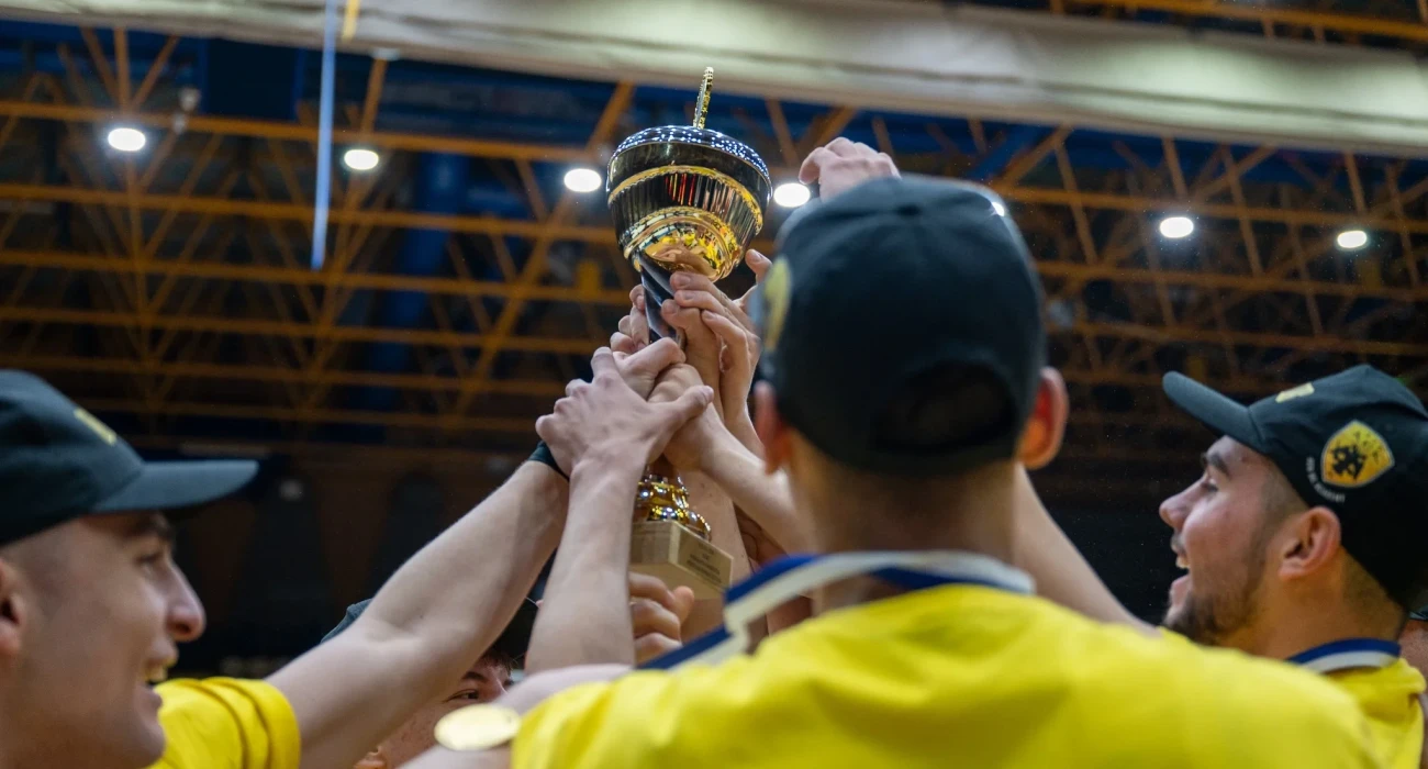 Η ΑΕΚ τιμά τους πρωταθλητές Εφήβους / AEK BC