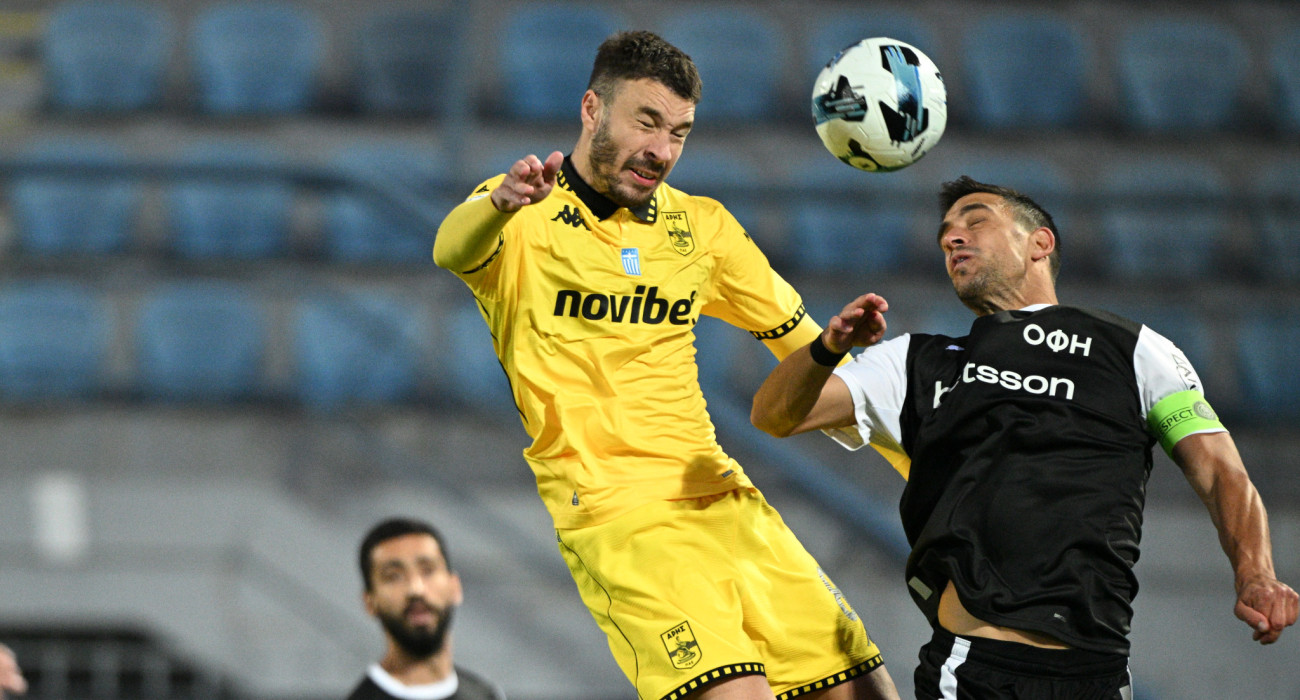 Στιγμιότυπο από την αναμέτρηση ΟΦΗ - Άρης / Πηγή: Eurokinissi