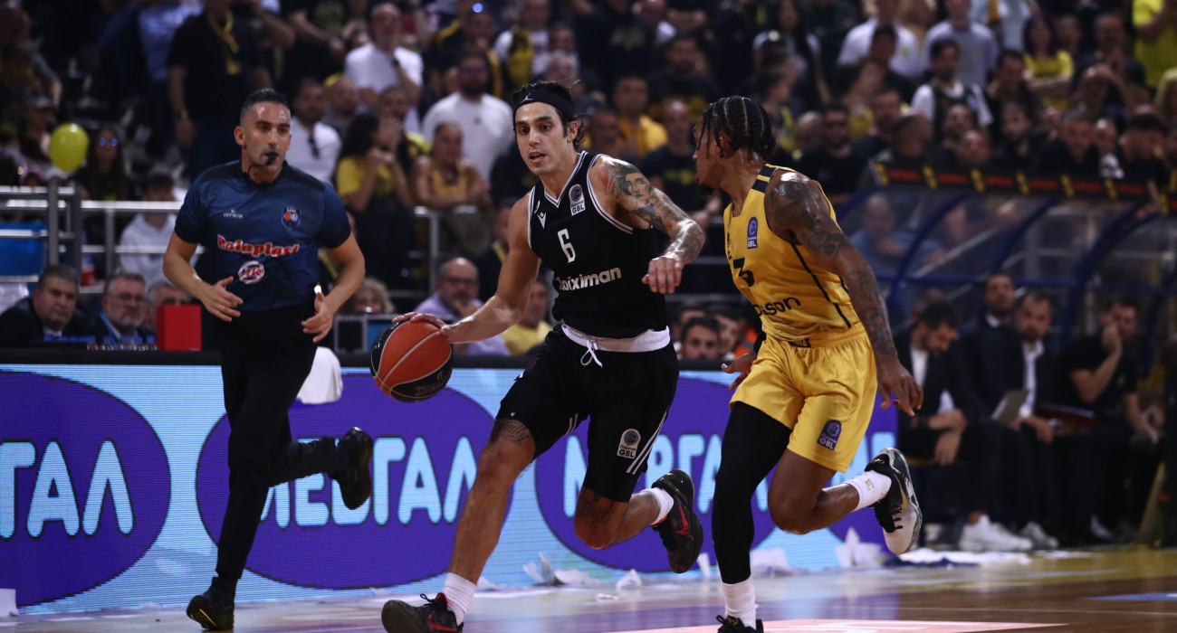 Στιγμιότυπο από την αναμέτρηση Άρης - ΠΑΟΚ / Πηγή: Eurokinissi