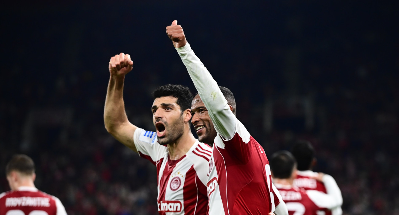 Ελ Κααμπί και Ταρέμι στο παιχνίδι του πρώτου γύρου απέναντι στον ΟΦΗ / Πηγή: Eurokinissi