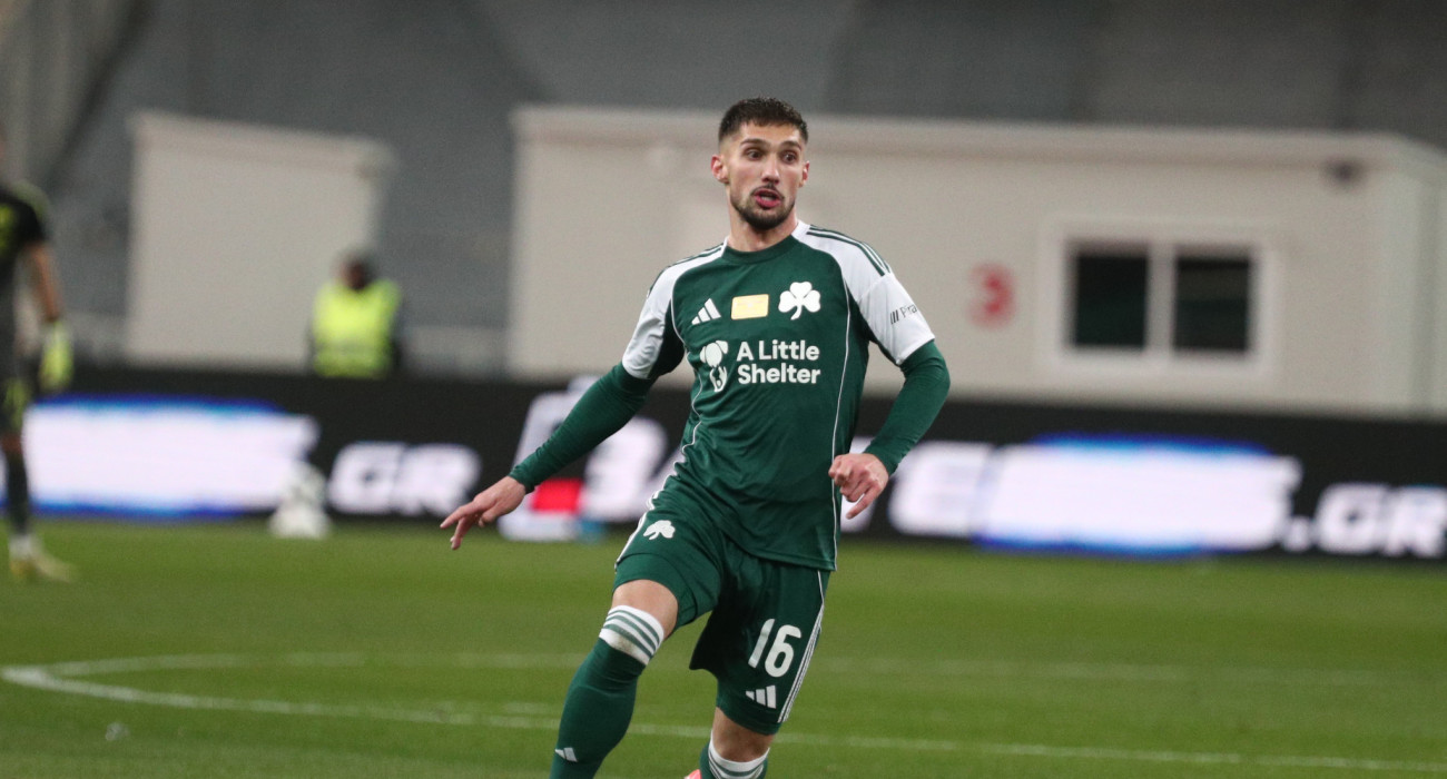 Ο Άνταμ Τσέριν σε αγώνα του Παναθηναϊκού / Πηγή: Eurokinissi