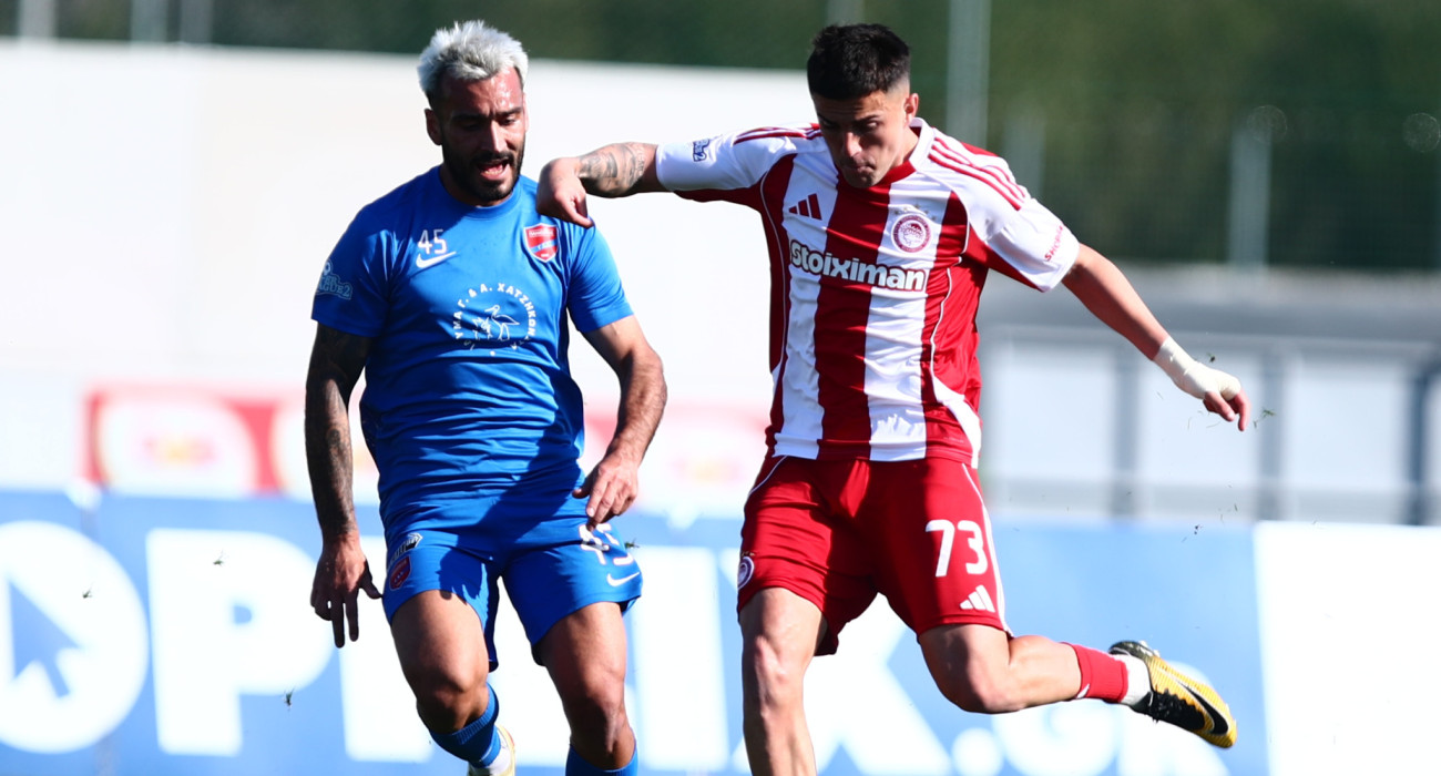 Ο Αντόνιο Ζαρζάνα σε αναμέτρηση με τον Ολυμπιακό Β' / Πηγή: Eurokinissi