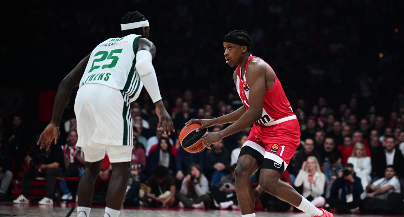 Στιγμιότυπο από την αναμέτρηση Ολυμπιακός - Παναθηναϊκός / Πηγή: Eurokinissi