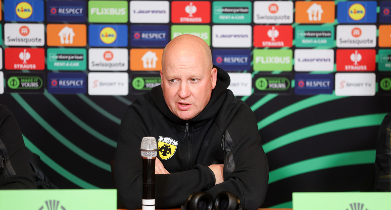 Ο Μάρκο Νίκολιτς σε συνέντευξη Τύπου / Πηγή: Eurokinissi