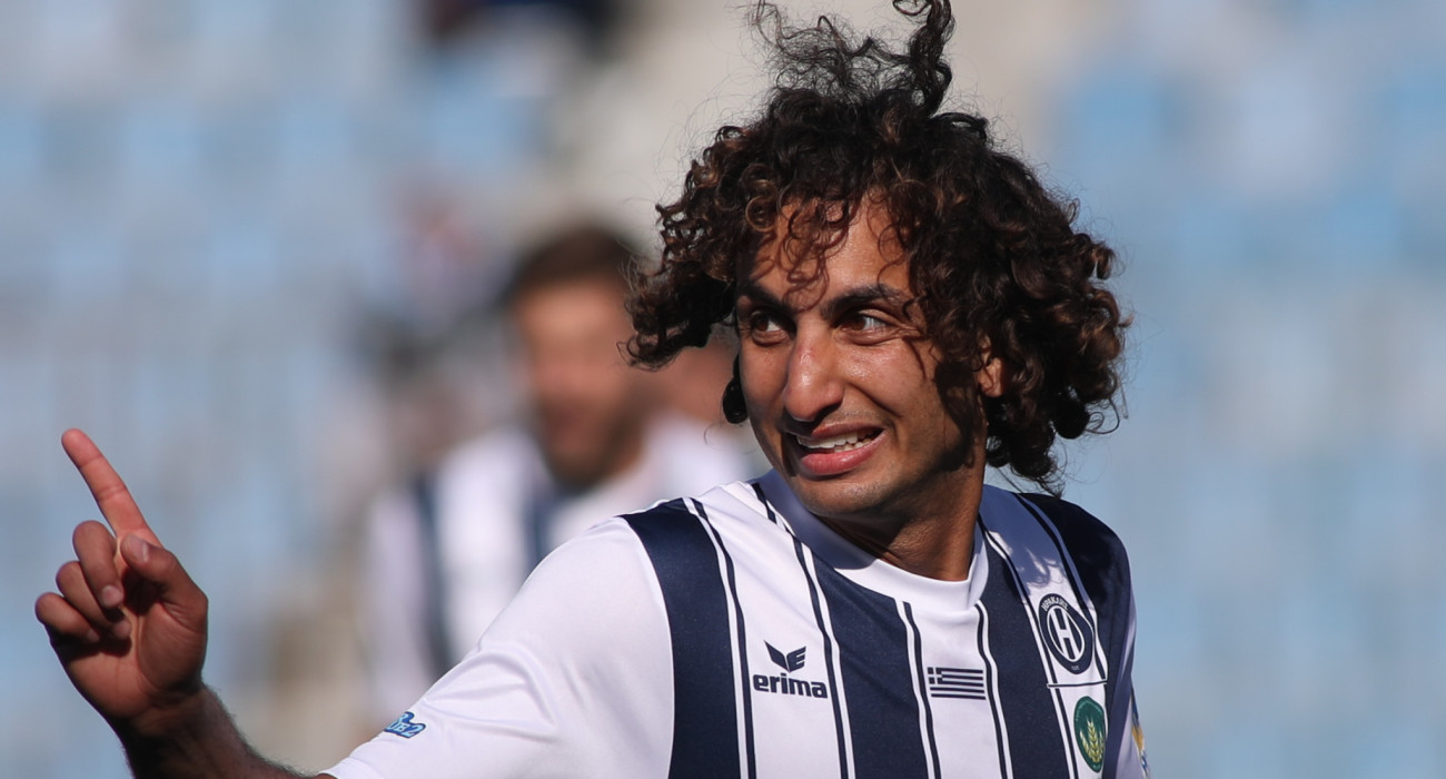 Πανευτυχής στον Ηρακλή ο Αμρ Ουάρντα / Πηγή: Eurokinissi