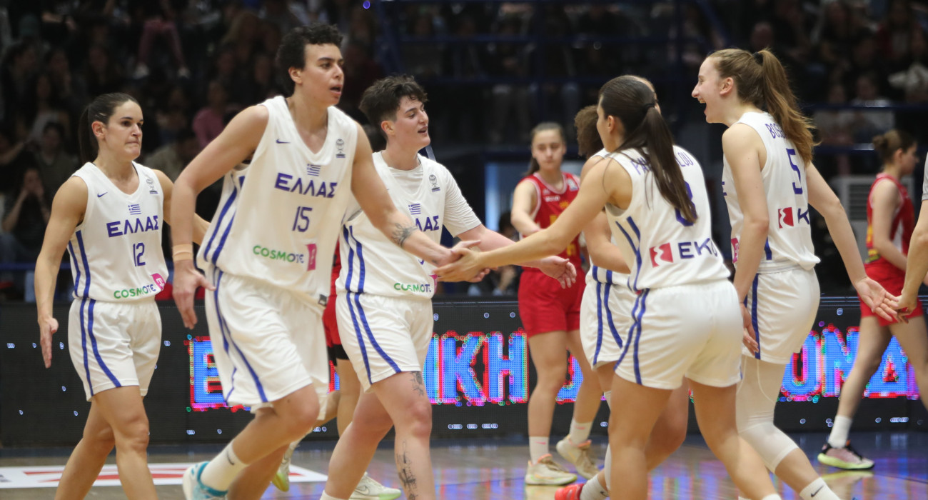 Η Εθνική γυναικών απέναντι στη Βόρεια Μακεδονία /πηγή: eurokinissi