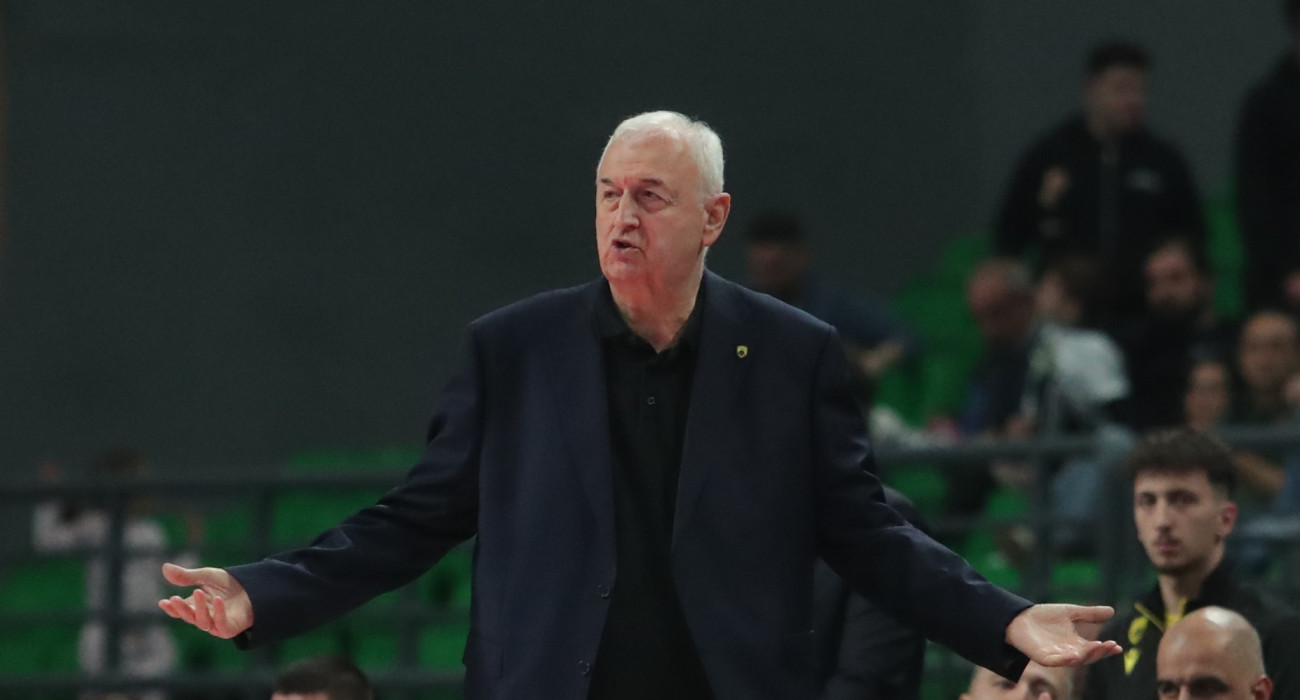 Ο Ντράγκαν Σάκοτα απέναντι στον Παναθηναϊκό / πηγή: eurokinissi