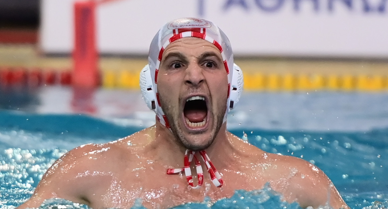 Πανηγυρισμός Γενηδουνιά σε γκολ του κόντρα στον Παναθηναϊκό / Πηγή: Eurokinissi