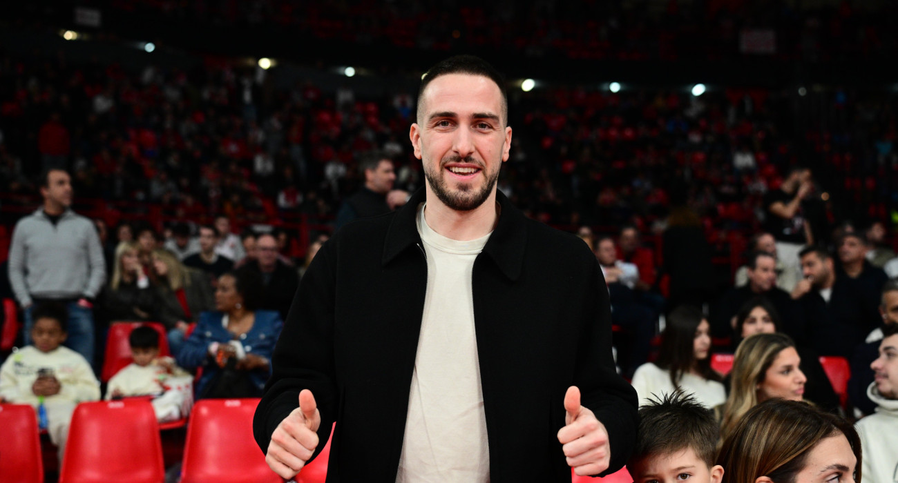 Ο Κώστας Φορτούνης στο ΣΕΦ / Πηγή: Eurokinissi