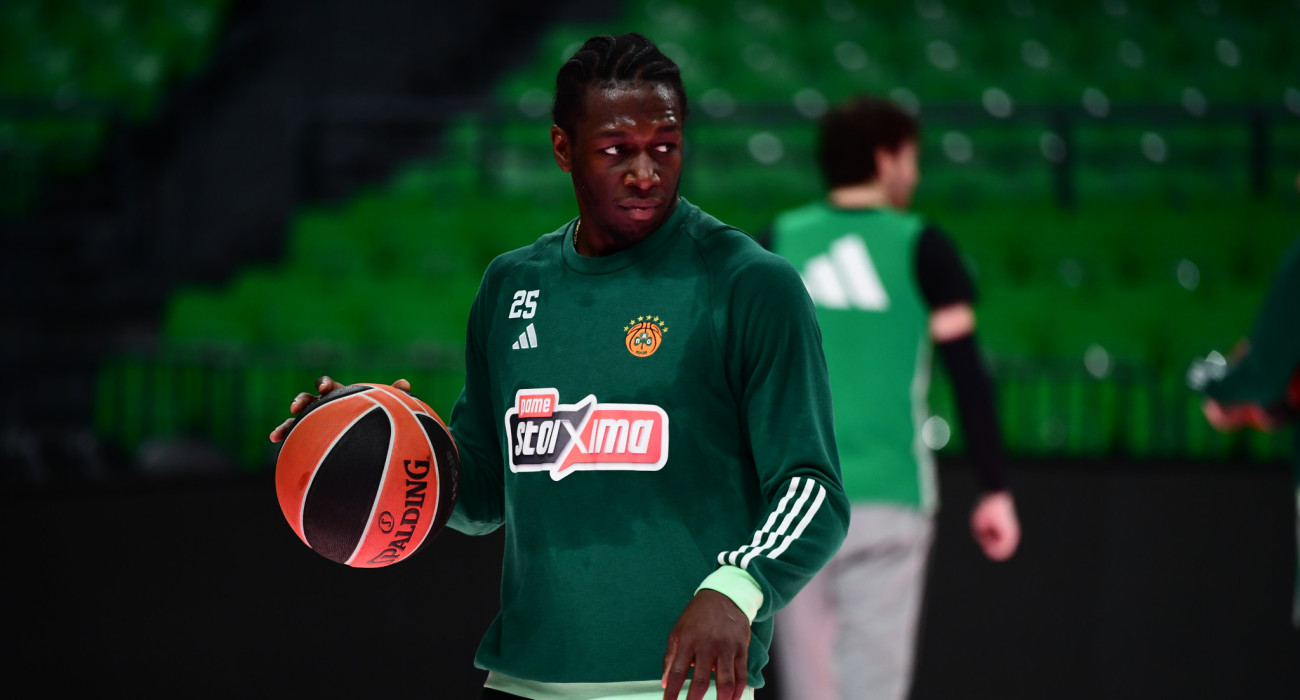 Ο Κέντρικ Ναν επέστρεψε από τις ΗΠΑ και είναι διαθέσιμος για τον αγώνα με τον Ερυθρό Αστέρα/Πηγή: Eurokinissi