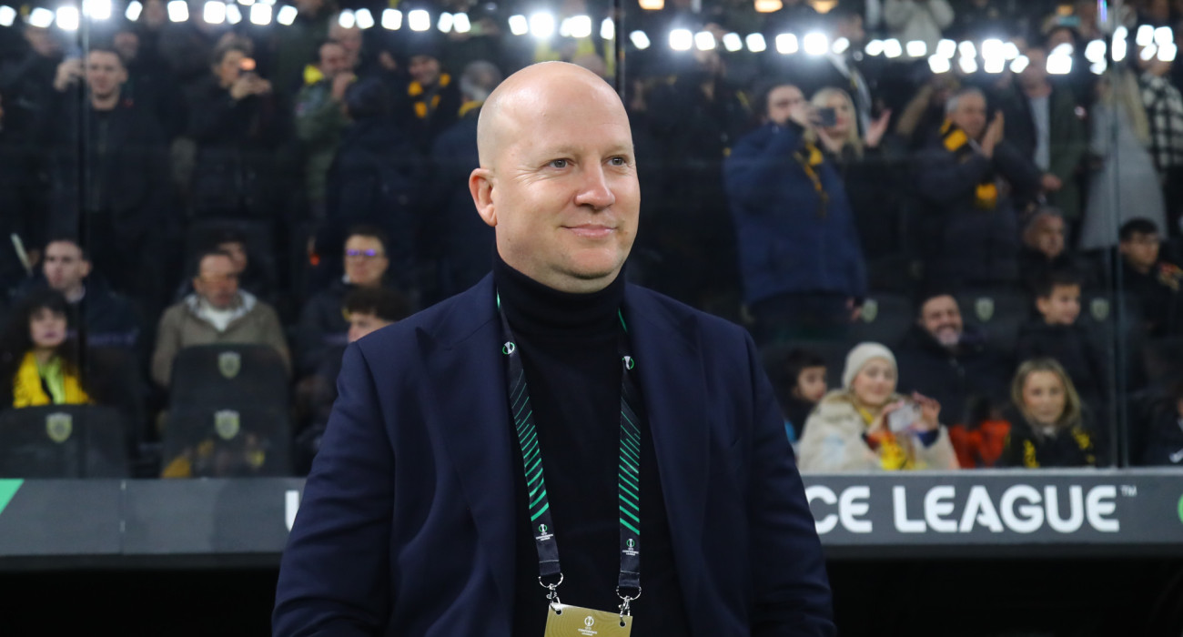 Ο Μάρκο Νίκολιτς στον πάγκο της ΑΕΚ / Πηγή: Eurokinissi