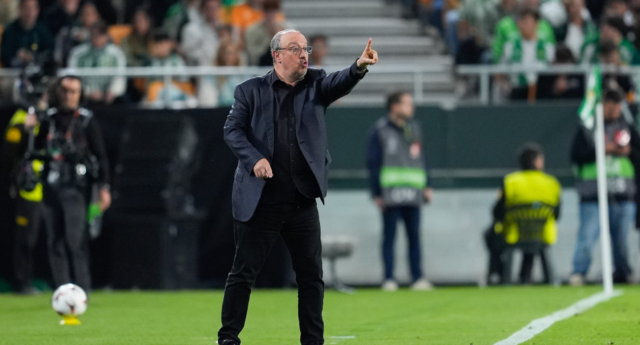 Ο Ράφα Μπενίτεθ γνώρισε τη πρώτη του ευρωπαϊκή ήττα με τον Παναθηναϊκό στο «La Cartuja» / Πηγή: Eurokinissi