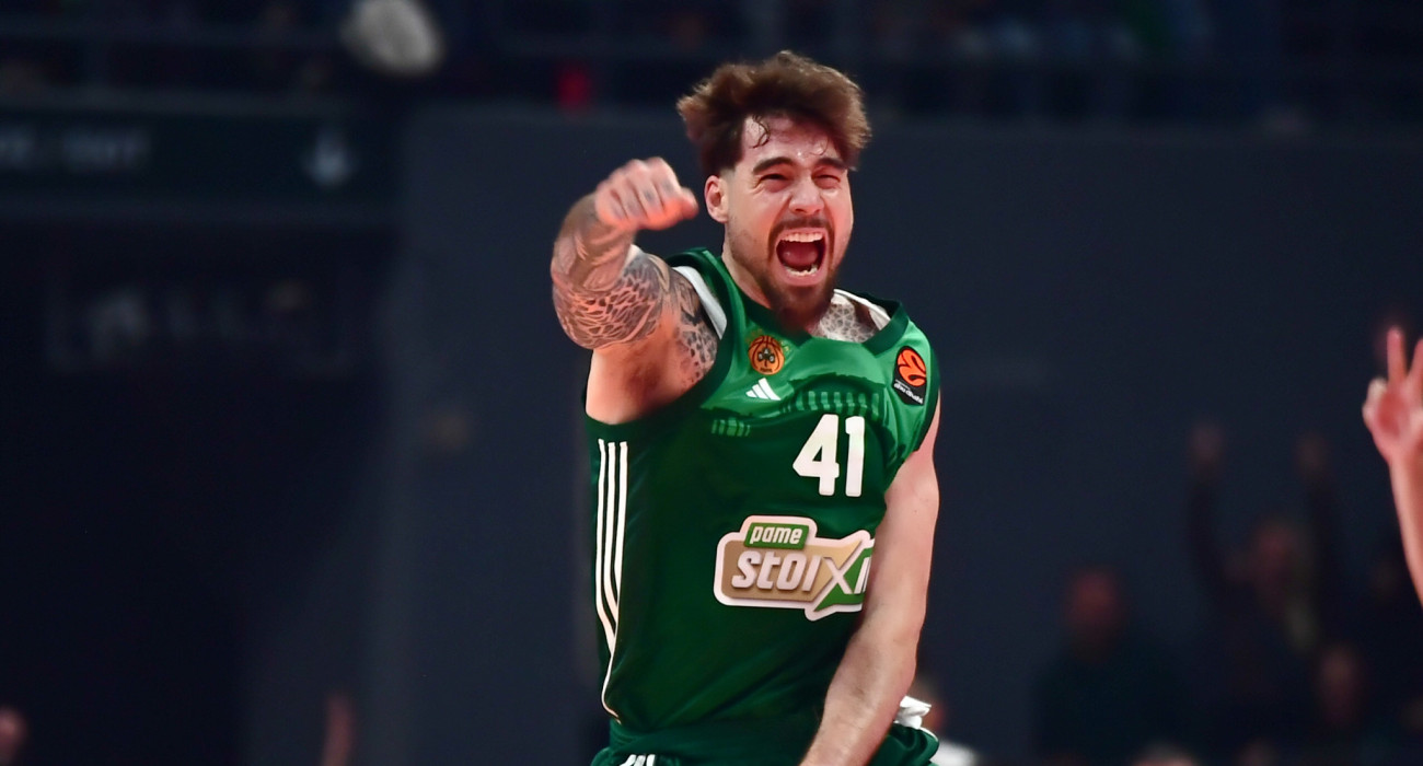 Ο Χουάντσο Ερνανγκόμεθ έδωσε καθοριστικές βοήθειες στη νίκη του Παναθηναϊκού κόντρα στον Ερυθρό Αστέρα/Πηγή: Eurokinissi