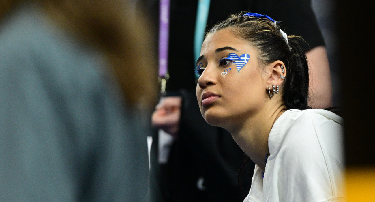 Το μέικ απ που επέλεξε η Αναστασία Ντραγκομίροβα για το Παγκόσμιο του Τόρουν / Πηγή: Eurokinissi