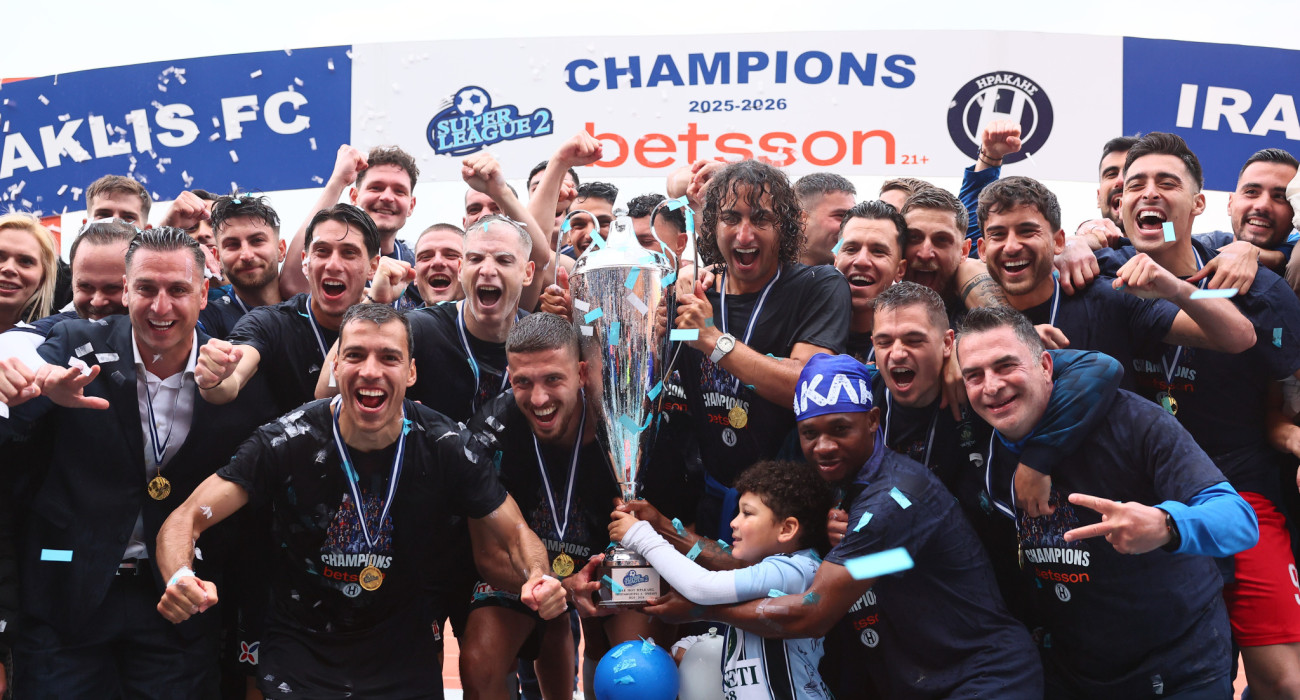 Η απονομή των πρωταθλητών / Πηγή: Eurokinissi