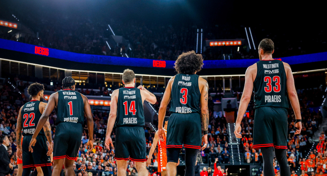 Ο Ολυμπιακός γνώρισε την πρώτη του ήττα στη Βαλένθια - Πηγή: Eurokinissi