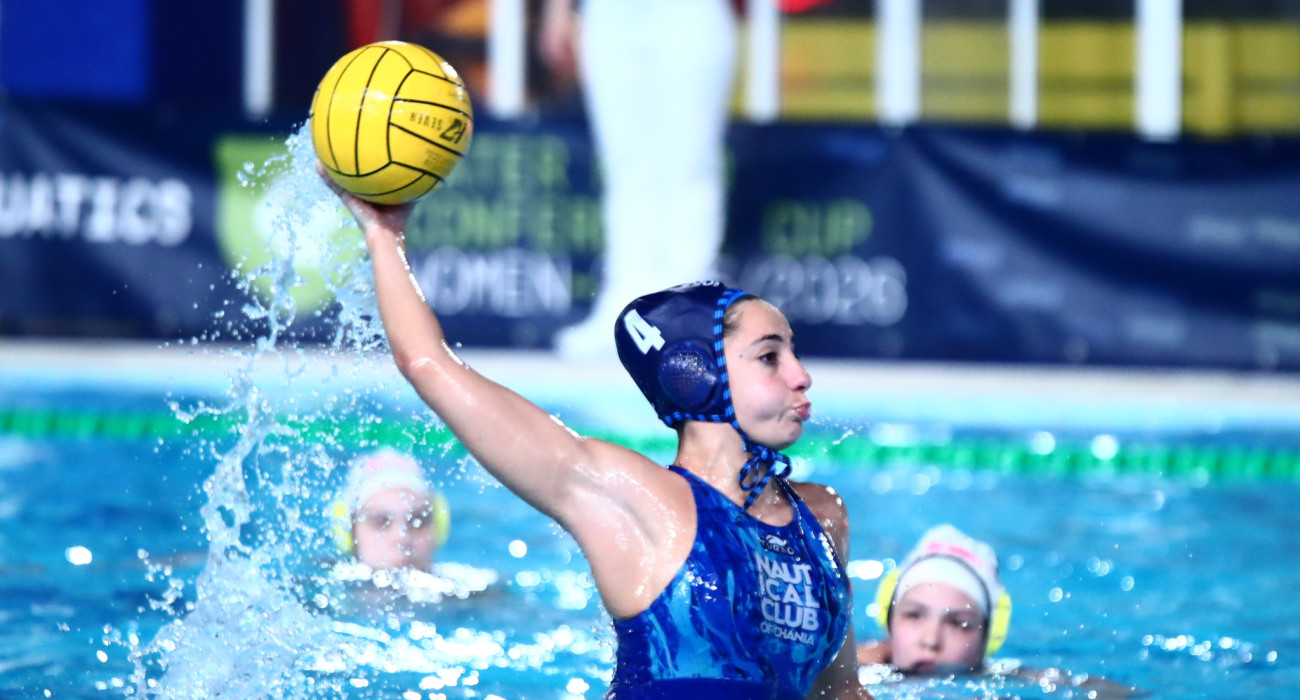 Η Κατερίνα Κουντουράκη σκοράρει κόντρα στη Μλάντοστ Ζάγκρεμπ / Πηγή: Eurokinissi