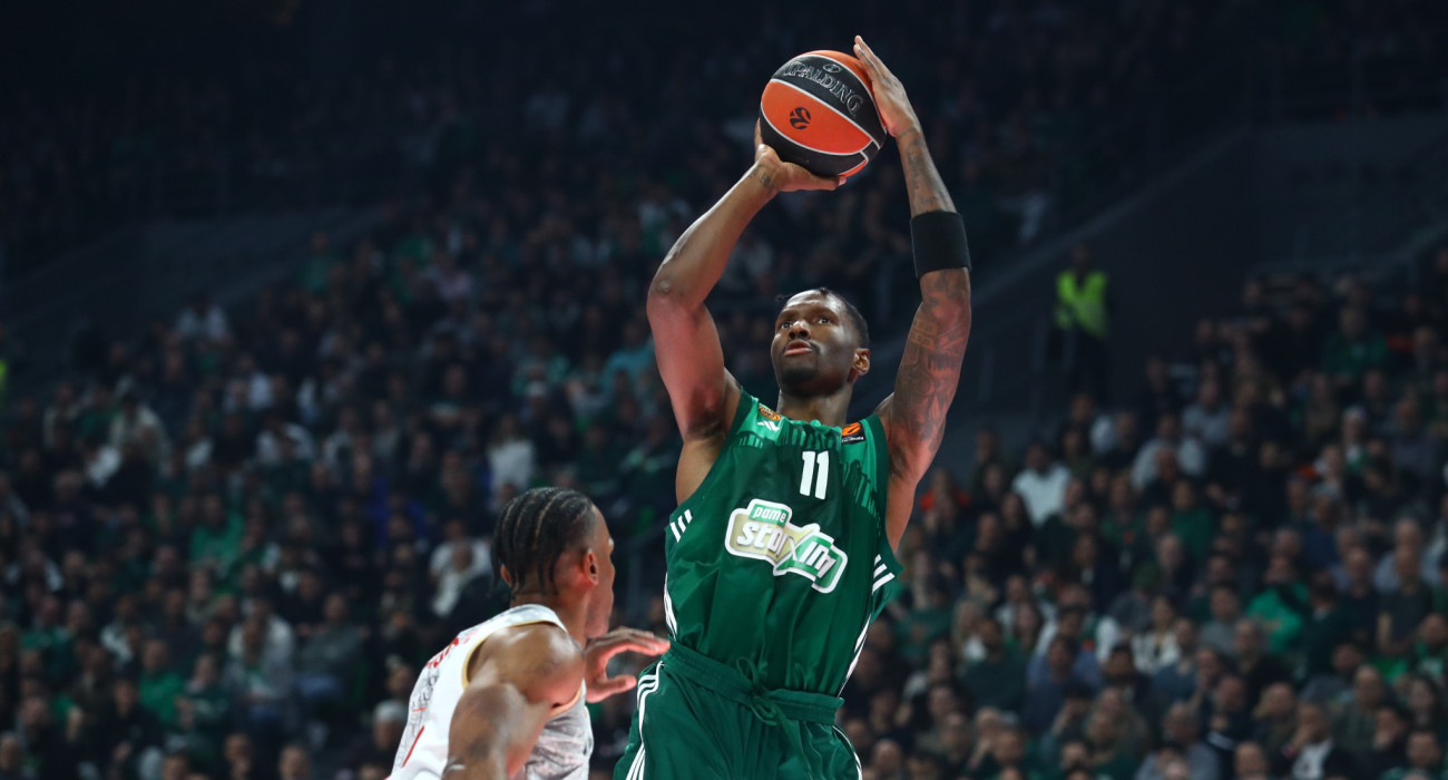 Ο Παναθηναϊκός κέρδισε άνετα τη Μονακό στο ΟΑΚΑ / Eurokinissi