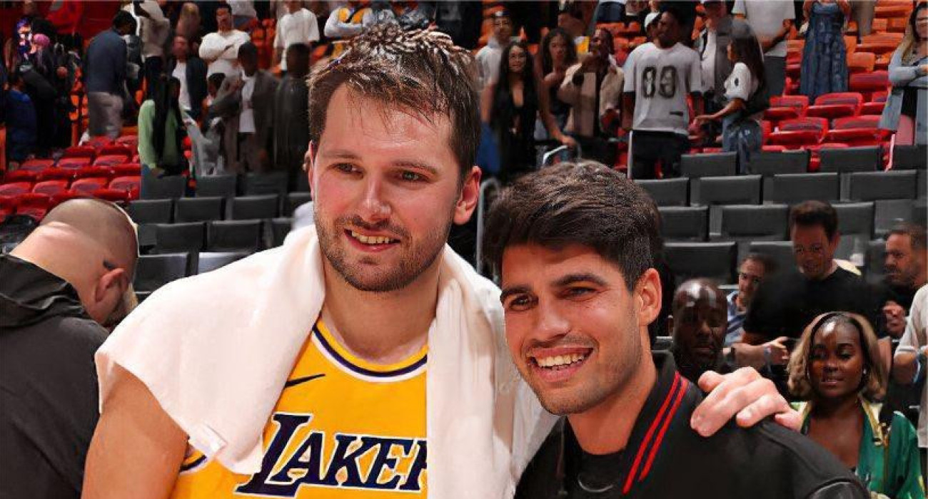 Ο Ντόντσιτς με τον Αλκαράθ/ screenshot