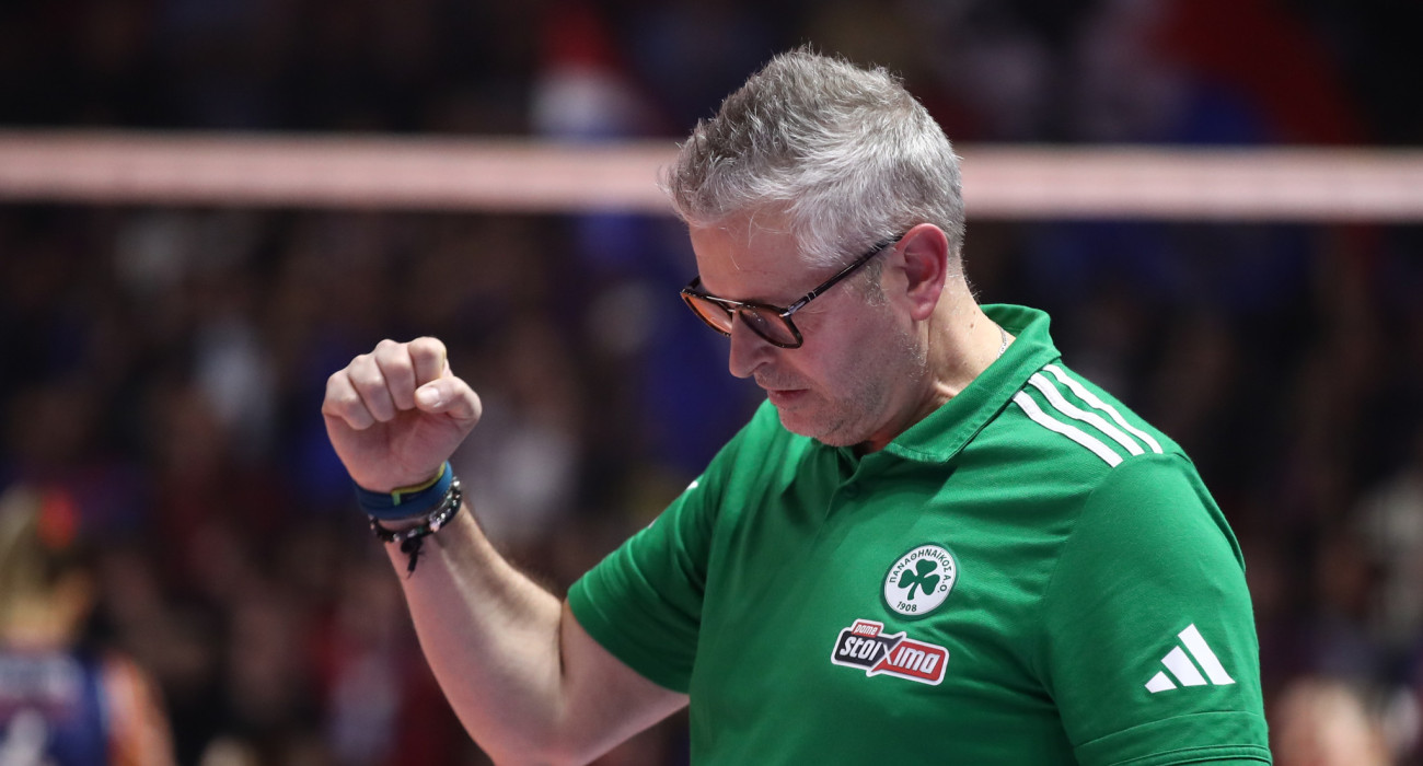 Ο προπονητής του Παναθηναϊκού, Αλεσάντρο Κιαπίνι / Πηγή: Intime