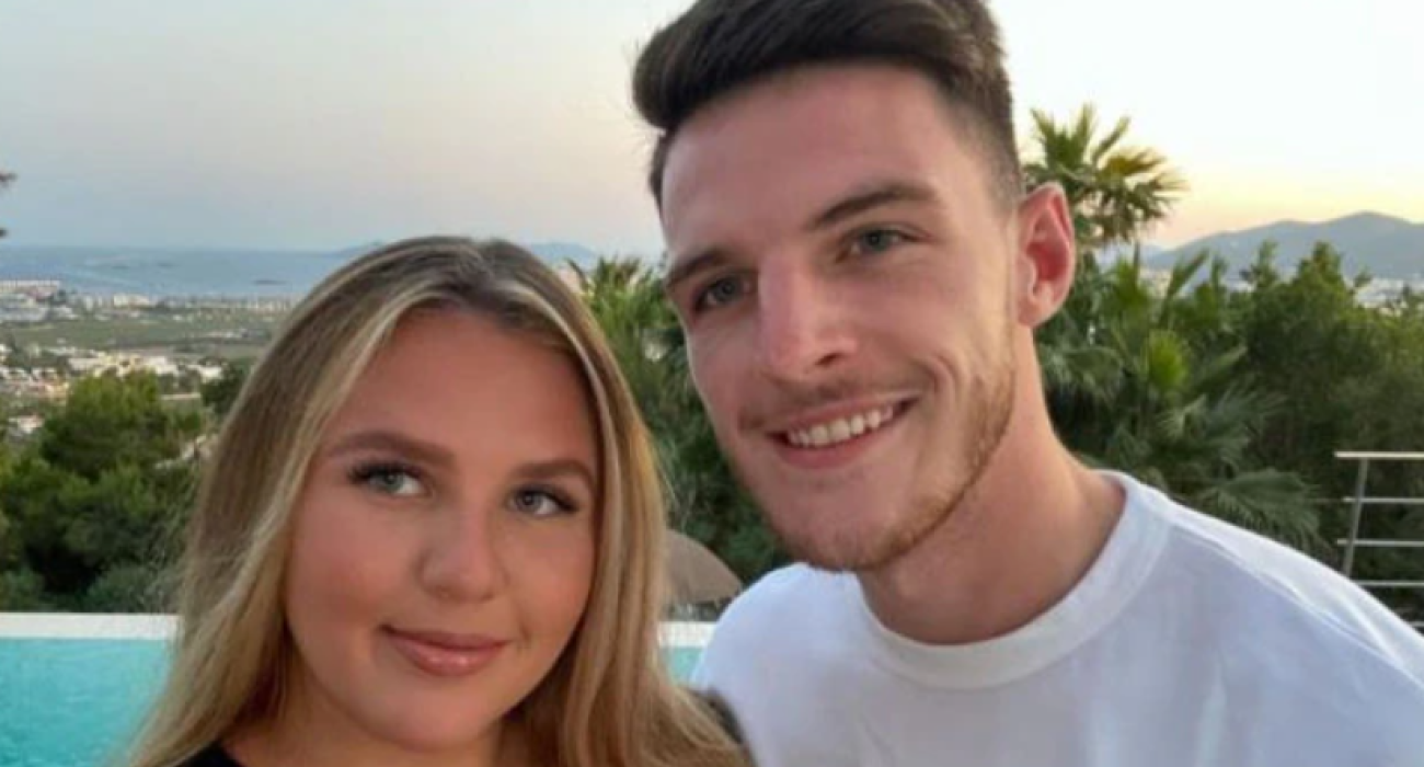 Ο Ντέκλαν Ράις και η σύντροφός του/Πηγή: Instagram