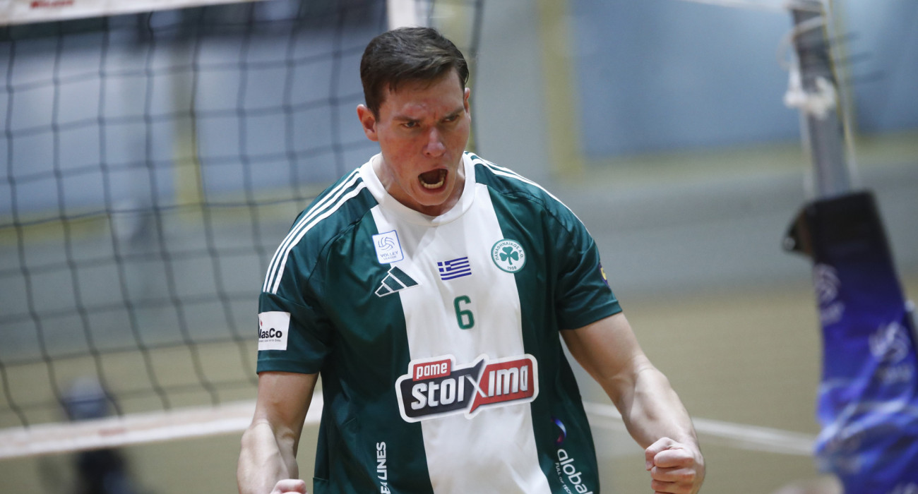 Ο Πάτρικ Γκάσμαν πανηγυρίζει σε αγώνα του Παναθηναϊκού / Πηγή: Eurokinissi