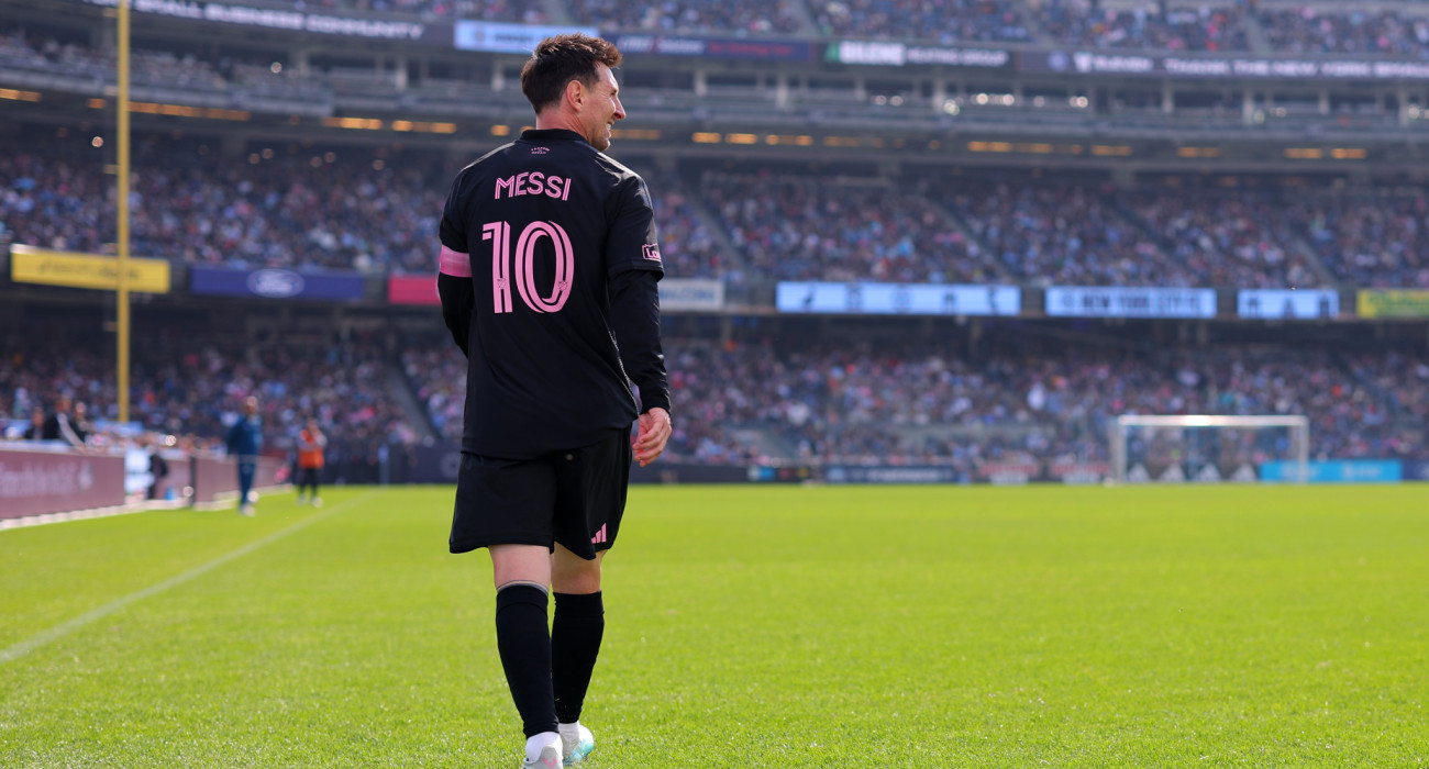 Ο Μέσι σκόραρε για την Ίντερ Μαϊάμι στο γήπεδο που συνήθως παίζουν οι Νιου Γιορκ Γιάνκις μπέιζμπολ / Πηγή: Jordan Bank / Getty Images