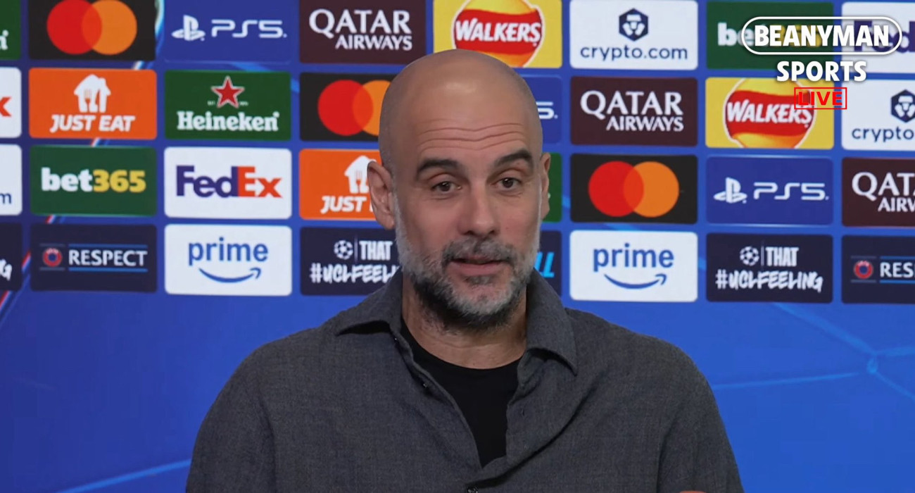 Ο προπονητής της Μάντσεστερ Σίτι, Πεπ Γκουαρδιόλα / Screenshot