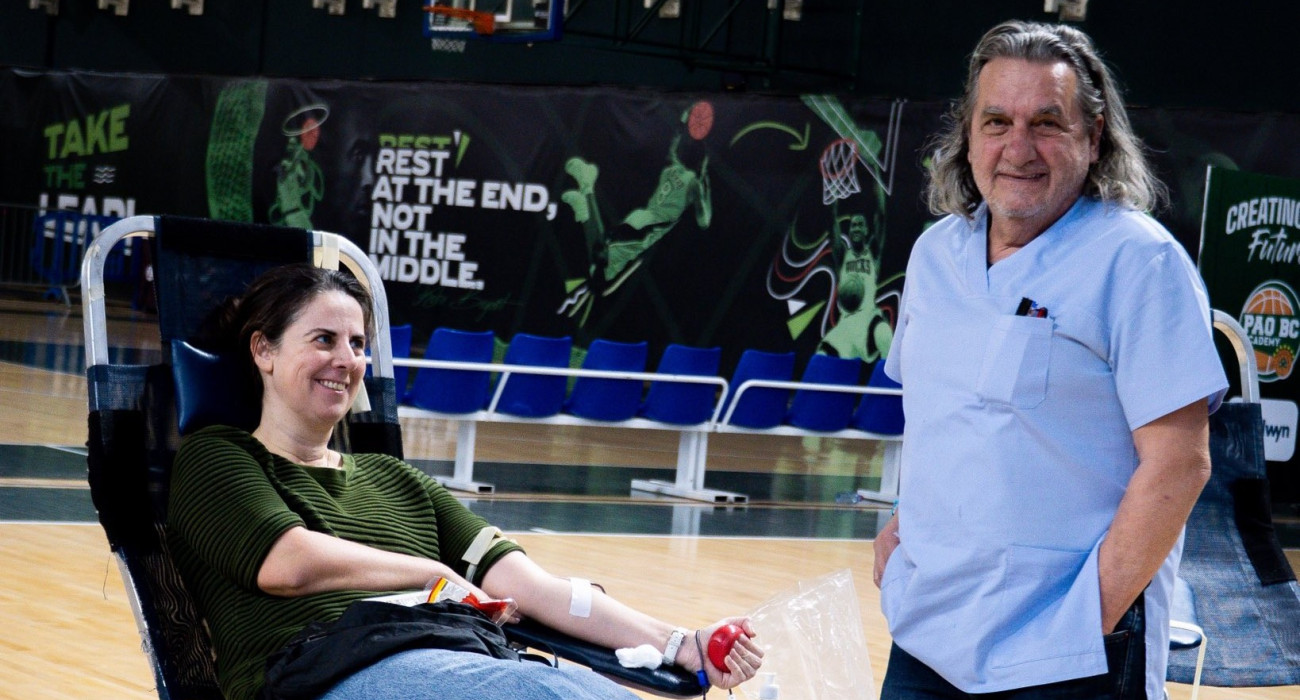 Μεγάλη ανταπόκριση στην δράση εθελοντικής αιμοδοσίας του Παναθηναϊκού