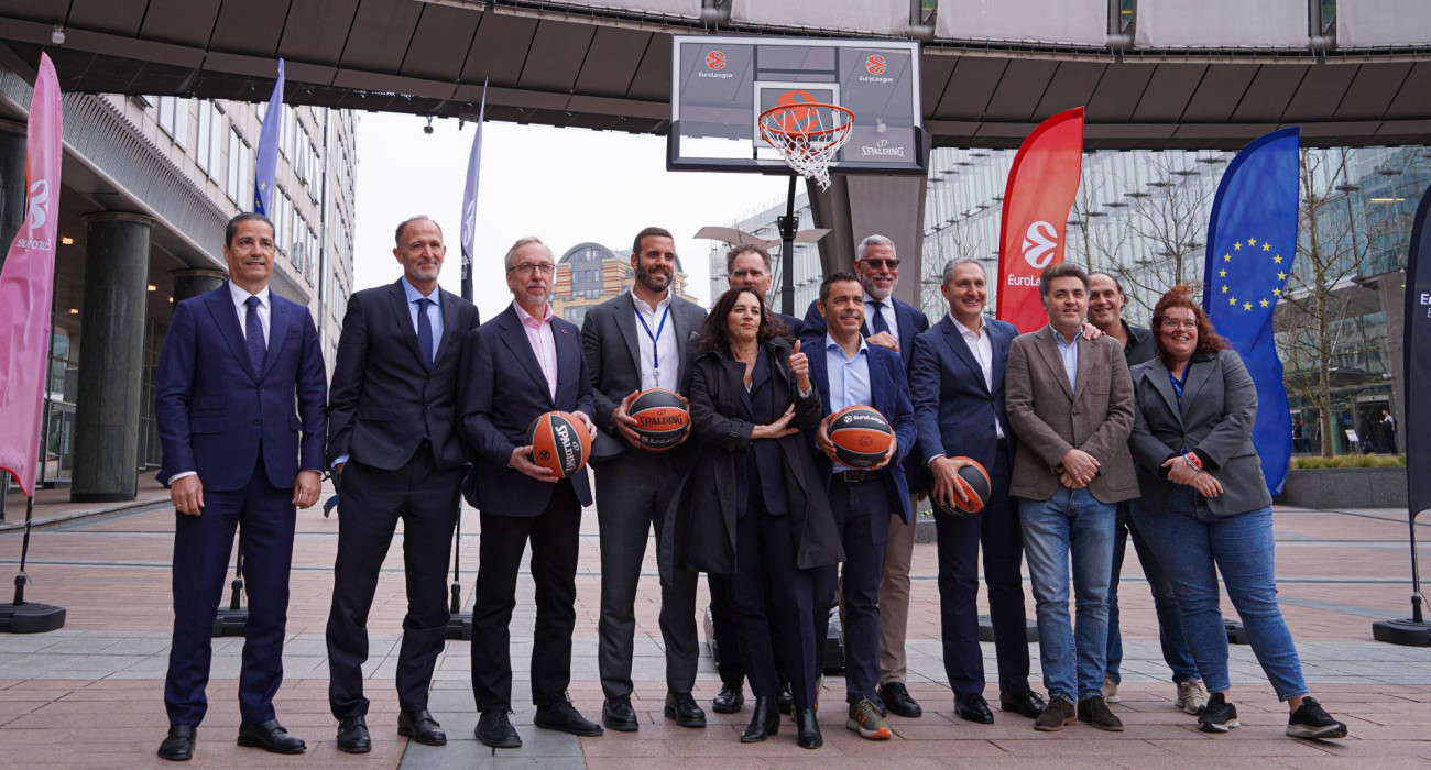 Ευρωβουλευτές συμπεριλαμβανομένου και του Νίκου Παππά συναντήθηκαν με τον Τσους Μπουένο της Euroleague στις Βρυξέλλες.