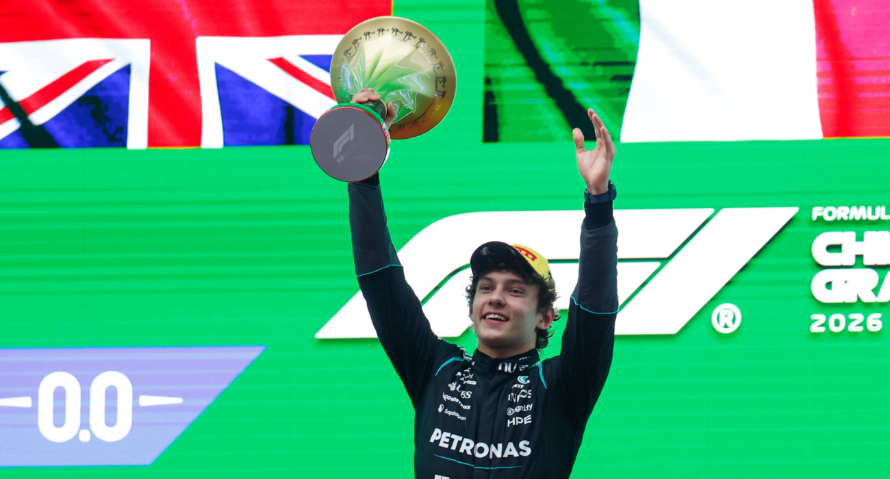 Ο Κίμι Αντονέλι έγραψε ιστορία με τη Mercedes/ Πηγή: IMAGO / Nexpher Images