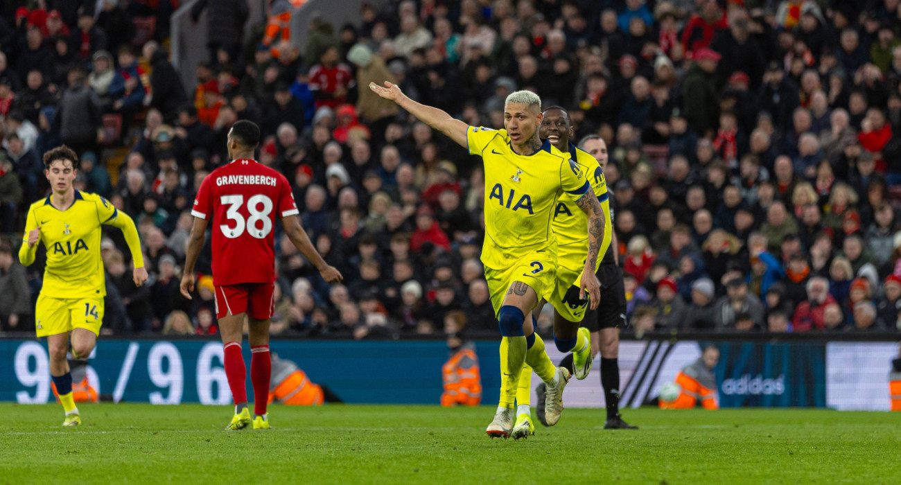 Το γκολ του Ριτσάρλισον «σίγησε» το Anfield / Πηγή: Imago