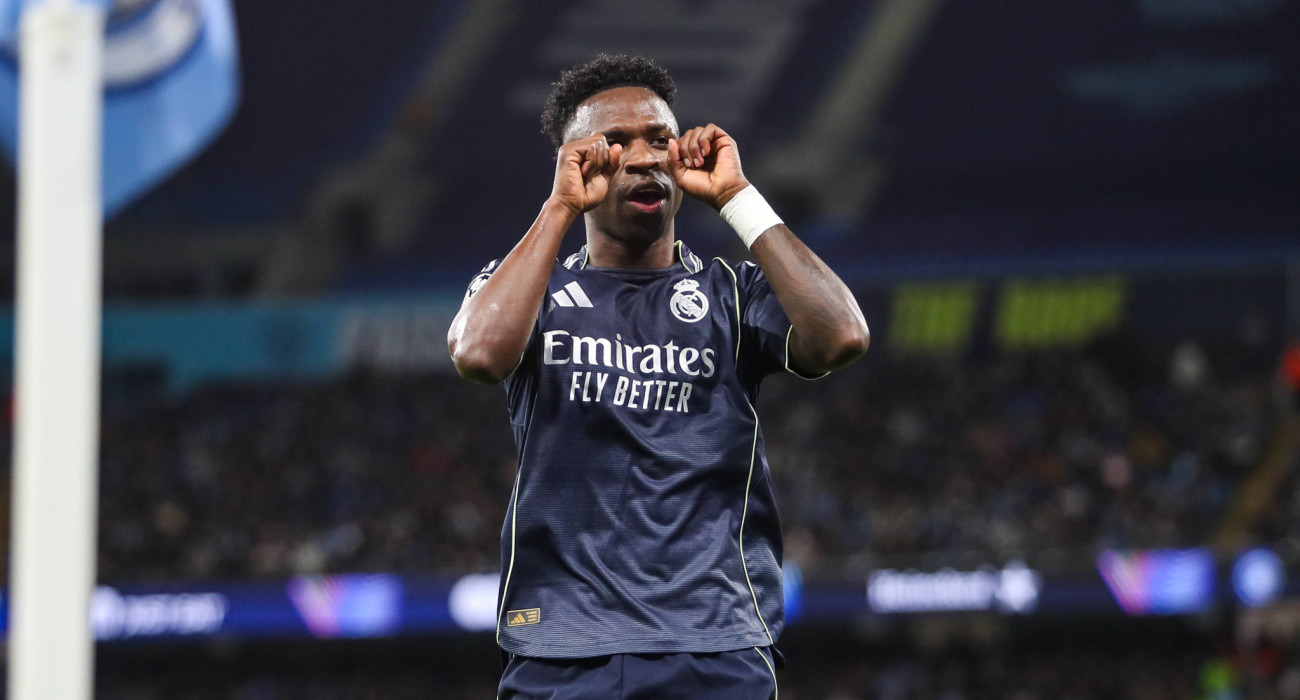 Ο Βινίσιους πικάρει με... δάκρυα του οπαδούς της Μάντσεστερ Σίτι / Πηγή: Imago