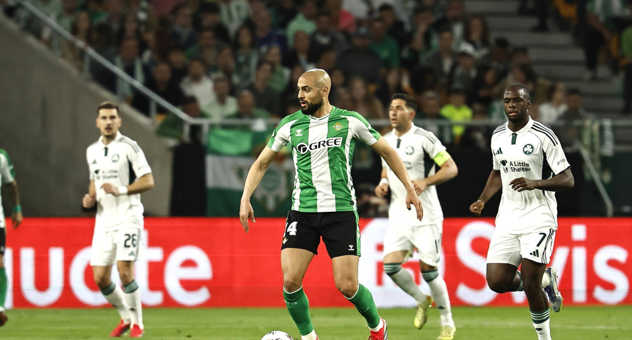 Ο Σοφιάν Άμραμπατ στο Μπέτις-Παναθηναϊκός / Πηγή: Imago