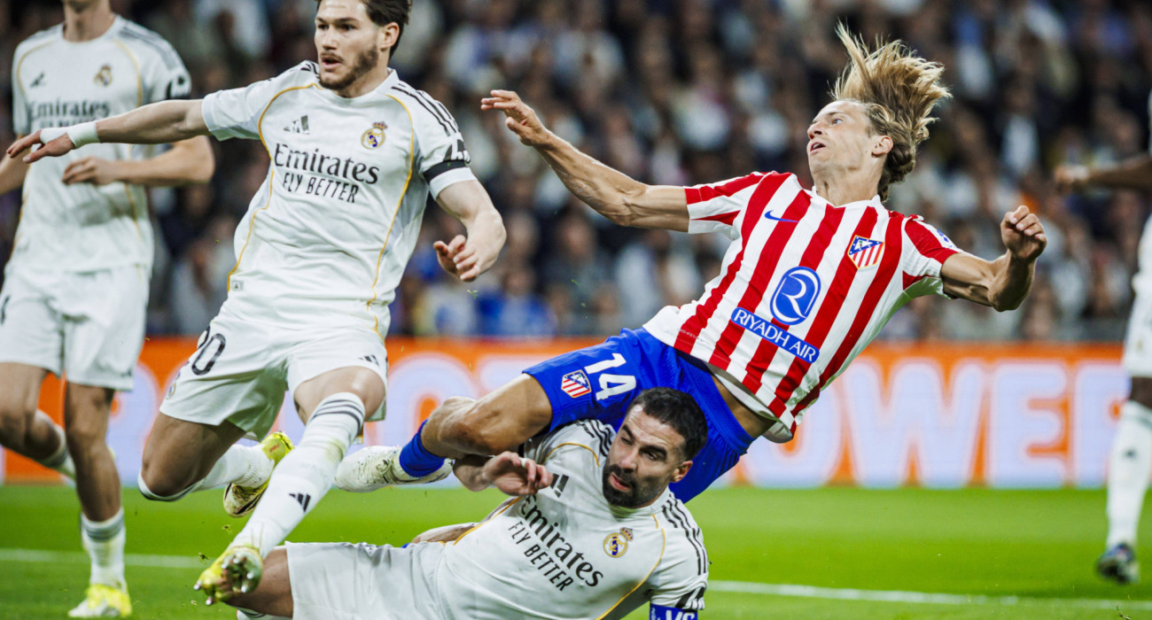 Μία δυναμική «μονομαχία» από το ντέρμπι της Μαδρίτης ανάμεσα σε Ρεάλ και Ατλέτικο / Πηγή: Imago