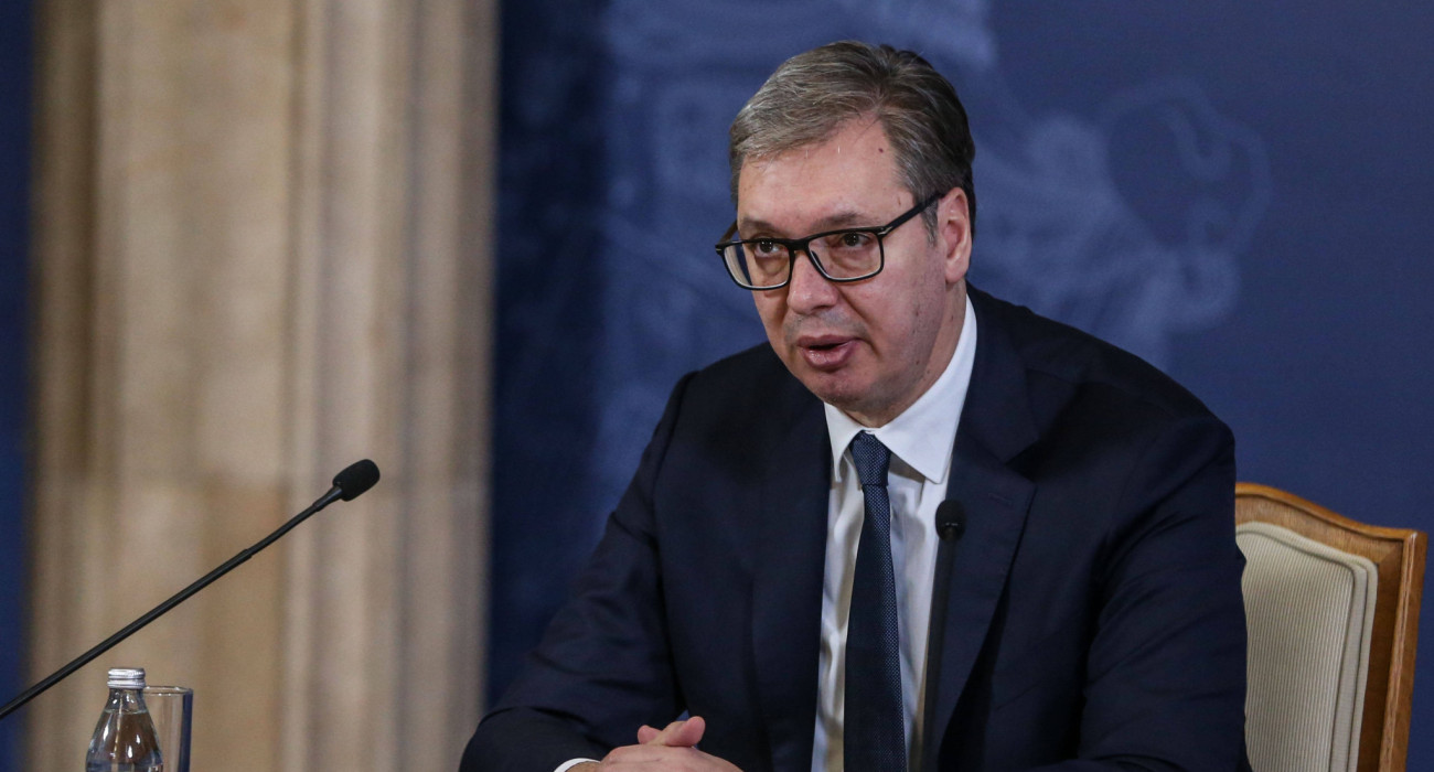 Ο Πρόεδρος της Σερβίας Αλεκσάνταρ Βούτσιτς / Πηγή: ΙΜΑGO