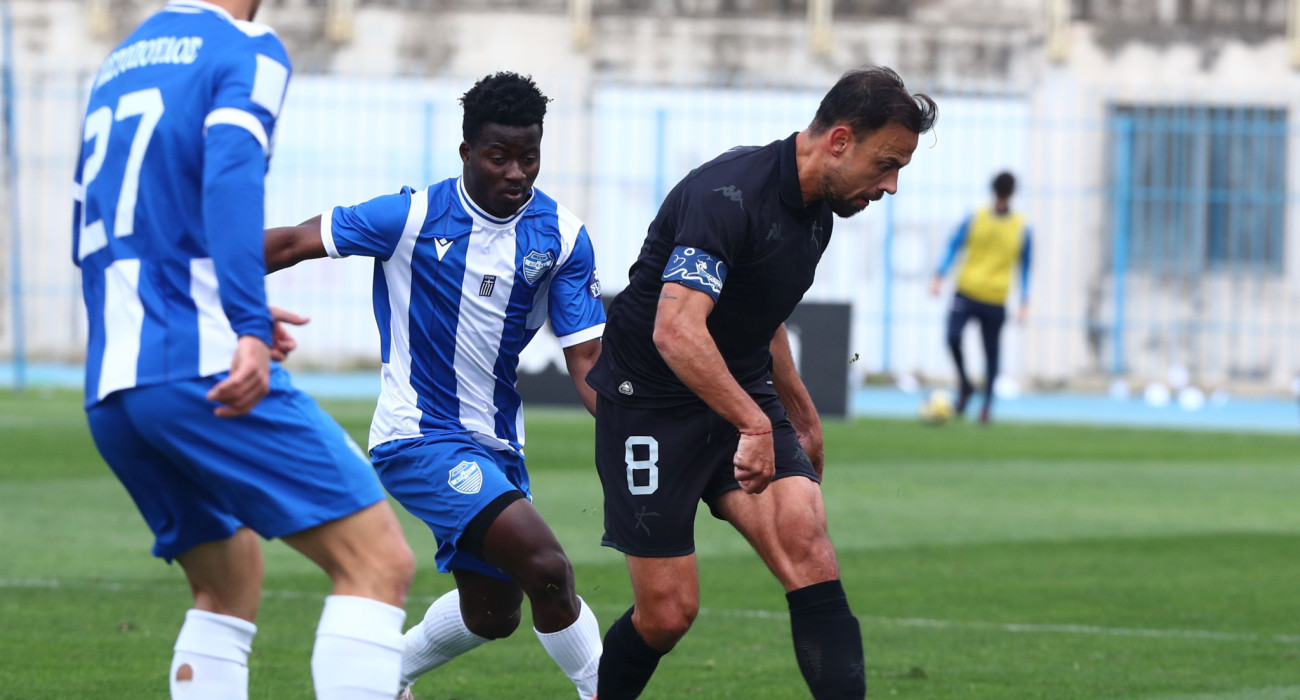 Το 1-1 στο «Ελ Πάσο» μεταξύ της Athens Kallithea και το Αιγάλεω διαμορφώθηκε μέσα σε δύο λεπτά / Πηγή: Intime