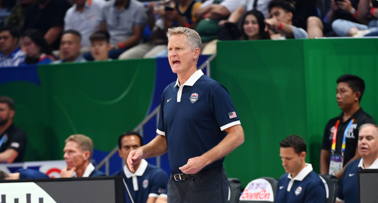 O προπονητής της Team USA, Στιβ Κερ / Πηγή: Intime