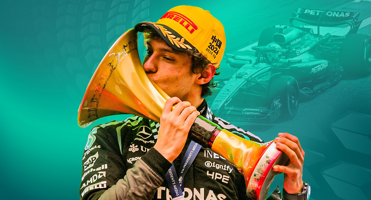 Ο Κίμι Αντονέλι/ Design by: Manos Perdikakis