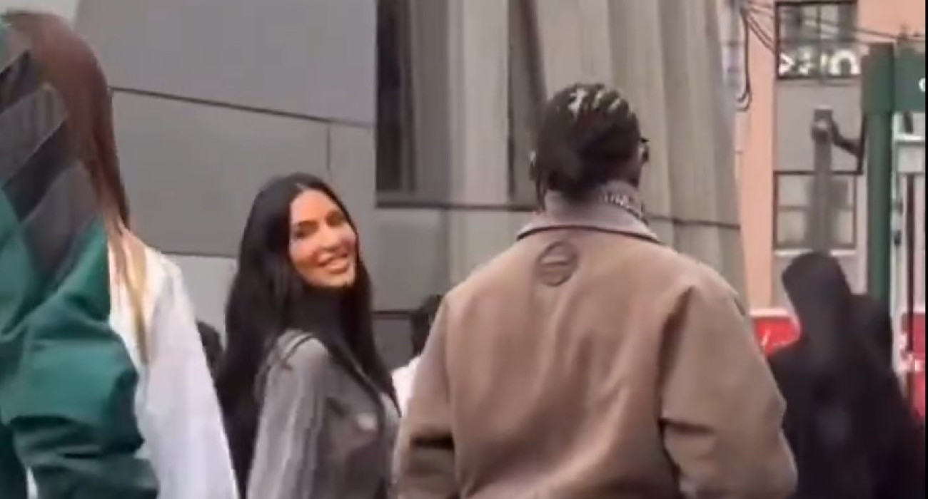 Η Κιμ Καρντάσιαν με τον Λιούις Χάμιλτον στο Τόκιο / Screenshot