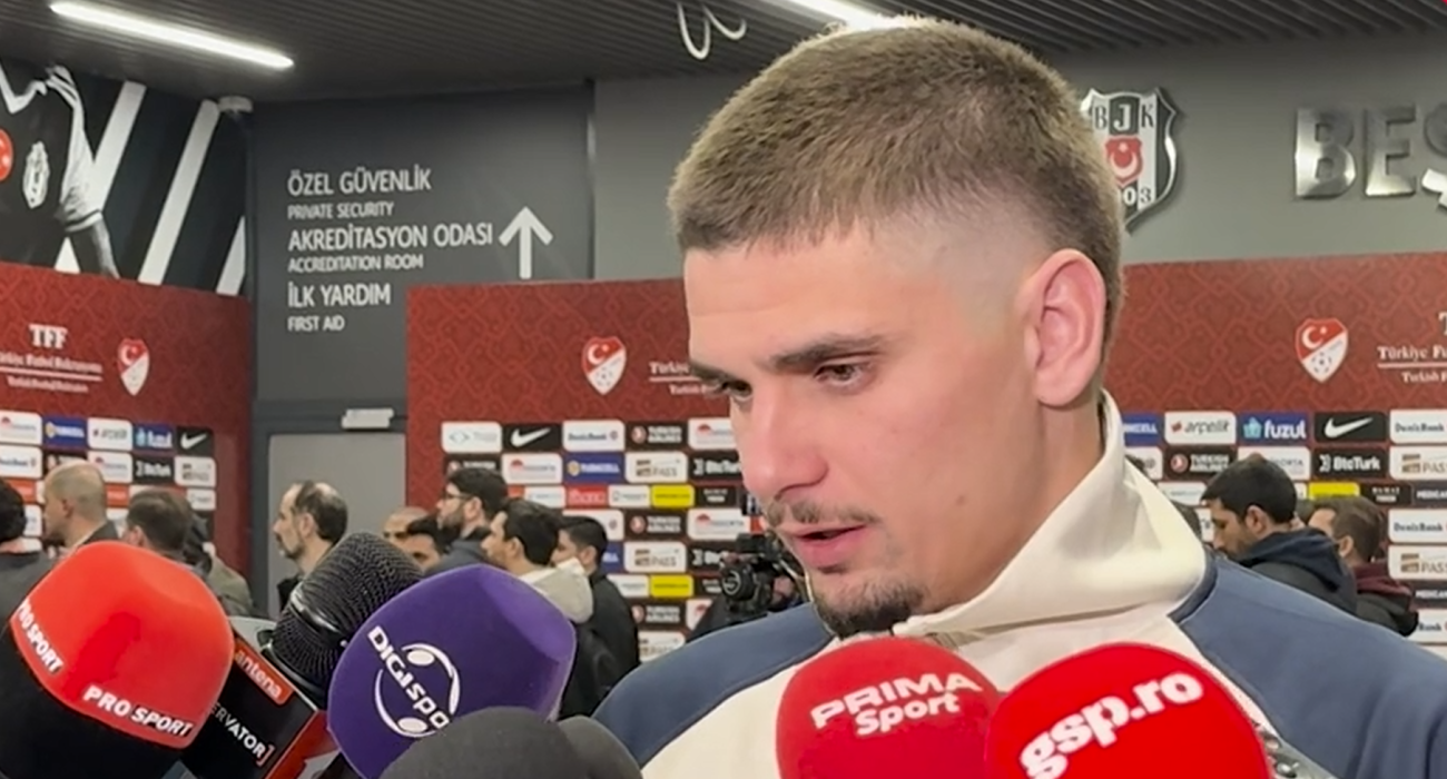 Ο Ραζβάν Μαρίν της ΑΕΚ / Screenshot